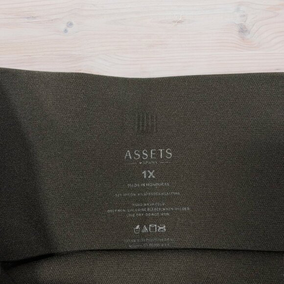 Spanx Assets High Waist Shaping Leggings Black - Size 1X - Picture 3 of 6
